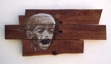 The Cry (1984)
Oil on wood