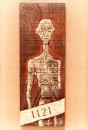Human Index (1980)
Oil on engraved wood
Destroyed
