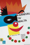 Karnival ta' Malta poster design, 1995