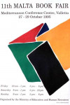Malta Book Fair poster design, 1995