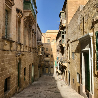 St Dominic Street, Valletta. My childhood home.